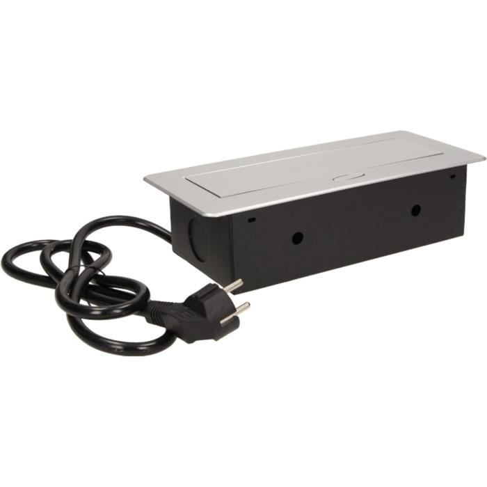 Bloc Prise Encastrable Plan De Travail Prise De Meuble Avec C 226 Ble De 1 