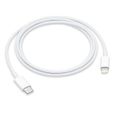 Original Apple USB-C to Lightning Cable - Câble Lightning 1M charging cable For iPhone iPad iPod MacBook Blanc-3