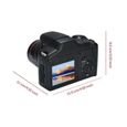 Appareil photo reflex numérique Écran LCD TFT 24 pouces 1080P Zoom 16X Anti-shake-3