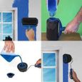 INN® kit de rouleaux de peinture mur et plafond avec réservoir antigoutte accessoire bricolage travaux multi fonction intérieur exté-3