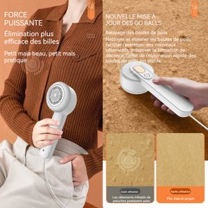 Rasoir De Tissu Et Anti-Peluches Électrique, Défuzzeur De Pull Avec 5