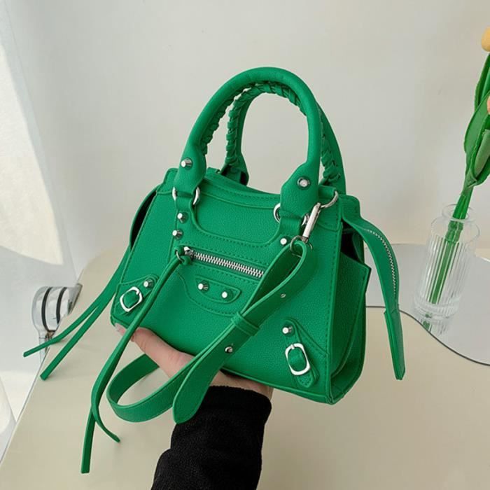 Sac a main discount femme vert foncé