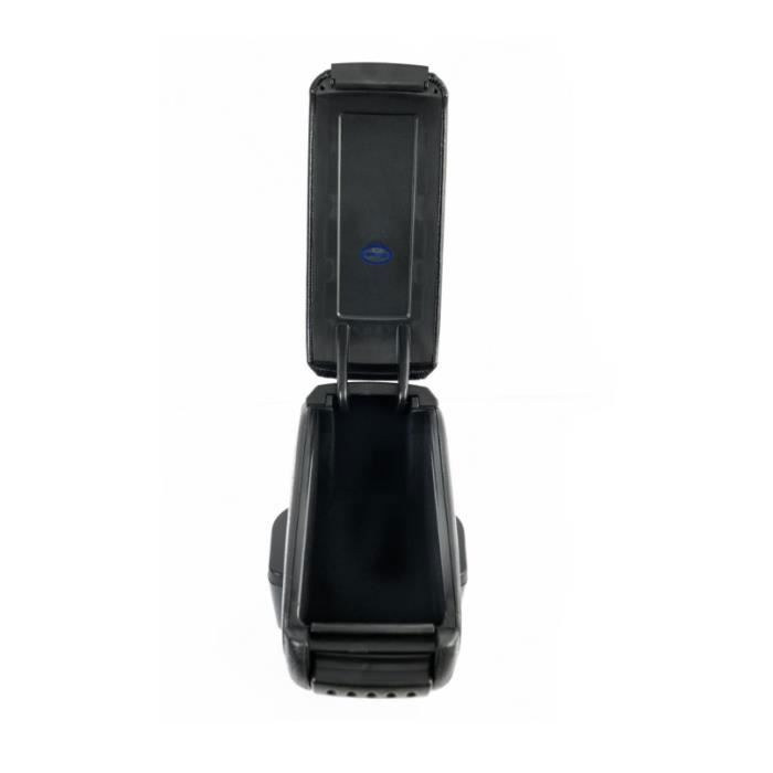 Accoudoir Central En Cuir Noir Pour Audi A4 B7 (2004-2008) - Marque Boloromo