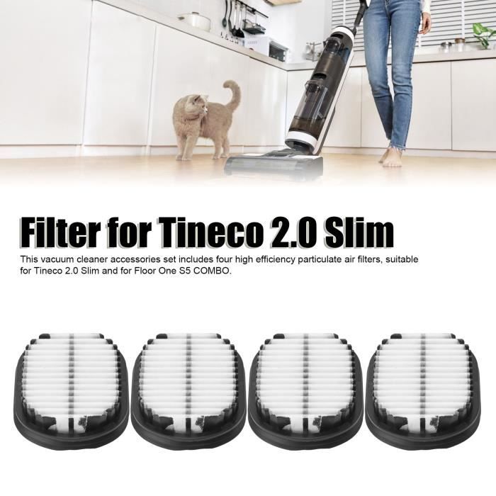EJ.life Filtre pour Tineco 2.0 Slim Lot de 4 Filtres D'Aspirateur Compacts  et Légers à Haute electromenager d'aspirateur - Cdiscount Auto