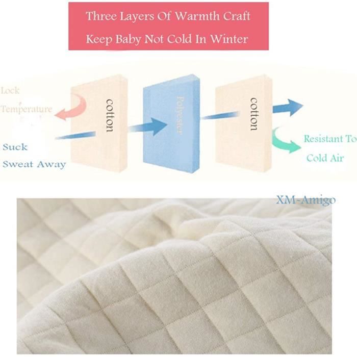 Sous-vêtements Thermiques Bébé 100% Coton - Haut Et Bas Longs Pour Garçons Et Filles