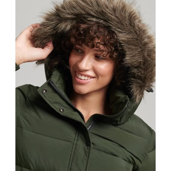 DOUDOUNE VINTAGE MID LAYER SUPERDRY Surplus Goods Olive Cdiscount Pret a Porter