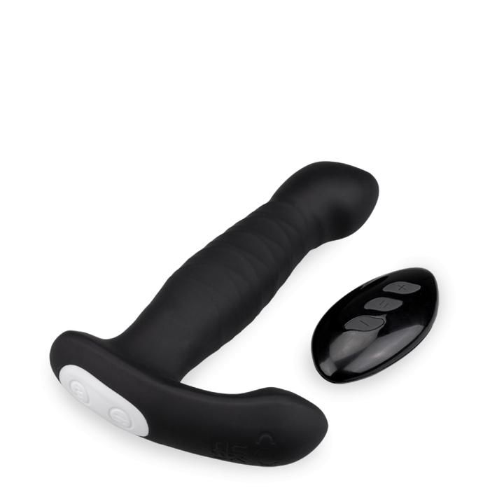 Vibromasseur sex toy homme anal Stimulateur prostate et périnée vibrant  Bellows - Noir
