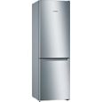 Réfrigérateur combiné pose-libre BOSCH - KGN33NLEB - SER2 - inox look -Volume utile total: 282 l - 176x60cm - No Frost - Inox-0