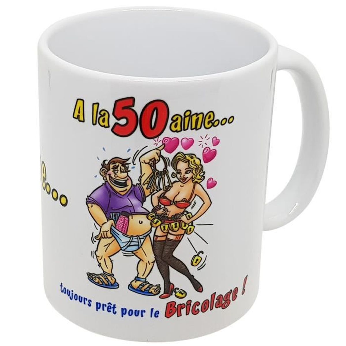 Mug Cadeau Joyeux Anniversaire 50 A 59 Ans Humoristique Fan De Bricolage Sexy Achat Vente Mug Tasse Mazagran Cdiscount