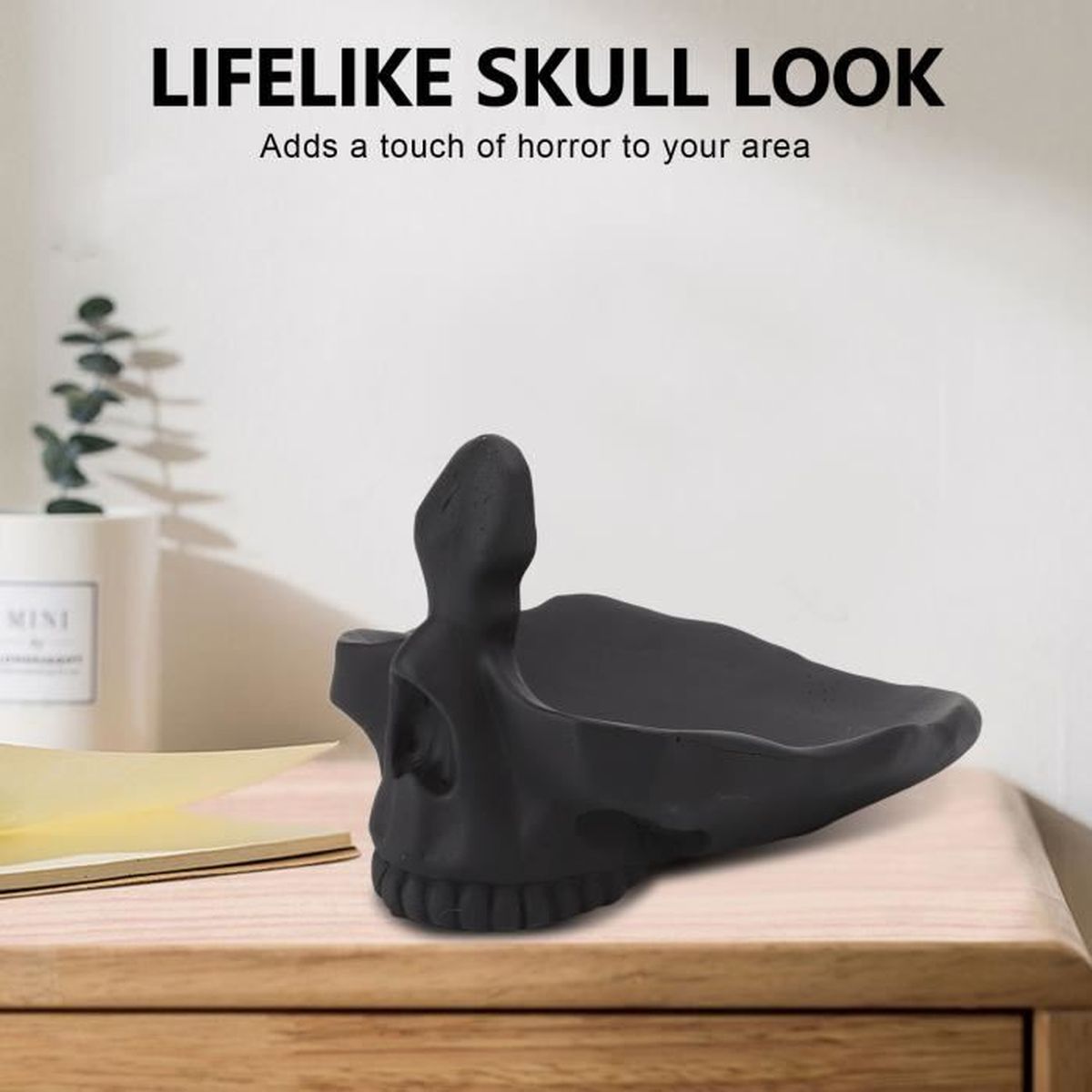 Support à Lunettes Doublé Peluche Anti-Rayures - Porte-Lunettes De Table Élégant Bleu Marine