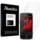 Verre Trempé - Phonillico® - Crosscall Core M5 - Pack de 4 - Résistant aux rayures - Protection écran