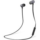 AVIZAR Écouteurs intra-auriculaires Bluetooth Magnétique Télécommande + Microphone Noir