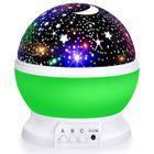 SAFIRST Galaxy Nuit Projecteur pour Enfant, Décoration de Chambre à Coucher à LED, 8 Modes D'allumage-Vert gazon
