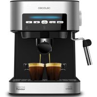 Machine à café Expresso Power Espresso 20 Matic. 20bars de Pression,1.5 L,Bras Double Sortie, Buse vapeur,Plateau Réchauffe-tasses