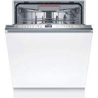 Lave-vaisselle tout intégrable BOSCH SMV6ECX00E SER6 - 14 couverts - Induction - L60cm - 42dB - Classe B - Acier/Inox