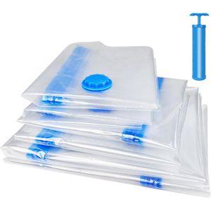 Sac de compression sous vide,Only Bags 5PCS-Jumbo 80X120CM--Sacs De Rangement Sous Vide Pour