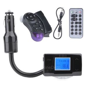 TRANSMETTEUR FM Transmetteur FM Bluetooth Kit voiture lecteur MP3 Volant mains libres avec Bluetooth Remote Control Kit Cars FM Modulator Écoutez