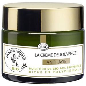 HYDRATANT VISAGE Soins Pour Le Visage - Provençale – Crème Jouvence Anti-âge Soin Certifié Bio Huile D’olive Provence Types Pe
