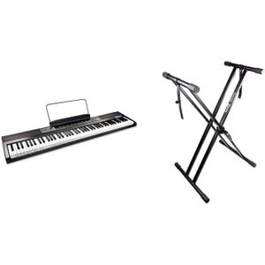 SUPVOX 88 Touches Clavier de Piano Électrique Gig Sac Universel Clavier Cas Sac Sac à Dos pour 88 Touches Piano Numérique 