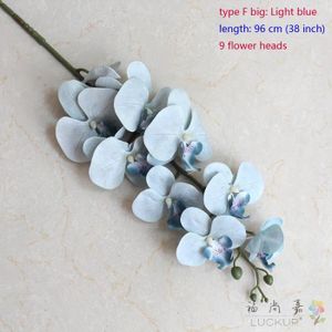 FLEUR ARTIFICIELLE F Big bleu clair - Fleur Artificielle En Soie 1 Ti