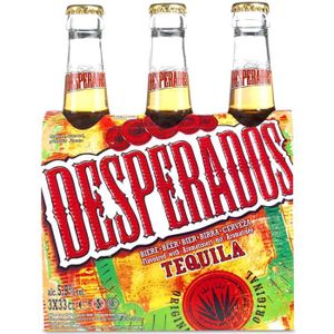 BIERE Desperados Bière aromatisée Tequila 3X0.33L
