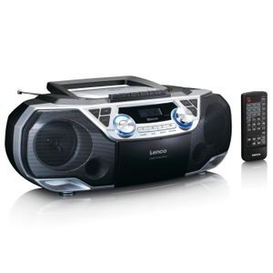RADIO CD CASSETTE Radio portable lecteur CD avec Bluetooth® - Lenco 