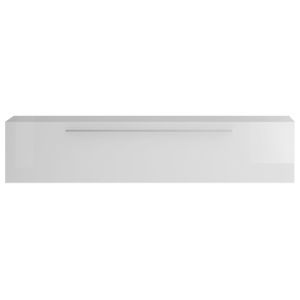 Composition Tv Murale Design Laquée Blanche Birdy Miliboo Etagere Achat Vente Pas Cher