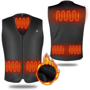 Grizy Gilet chauffant /élastique l/éger rechargeable par USB pour homme et femme