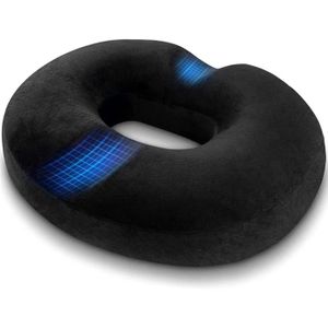 OREILLER LeapBeast Donut Cushion pour Le Soulagement des Hémorroïdes et Coussin, Orthopedic Ring Memory Foam Coussin pour Coccyx Pain Pos15