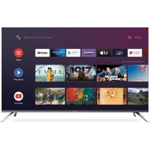 Téléviseur LED STRONG - Smart TV 50’’ (126 cm) - 4K UHD - Dolby Atmos - Android TV avec HDR10, Netflix, Disney+, Prime Video, WiFi, HDMI x3