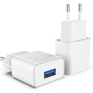 Vhbw Chargeur secteur USB C compatible avec Apple iPhone 12 Pro, 12 Pro  Max, 12 mini, 13 - Adaptateur prise murale - USB (max. 9 / 12 / 5 V), blanc