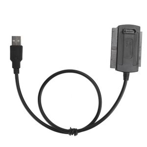 Adaptateur USB vers IDE+SATA USB2.0 - Achat / Vente câble e-sata Adaptateur USB  SATA/IDE moins cher 3548385080905 - Cdiscount