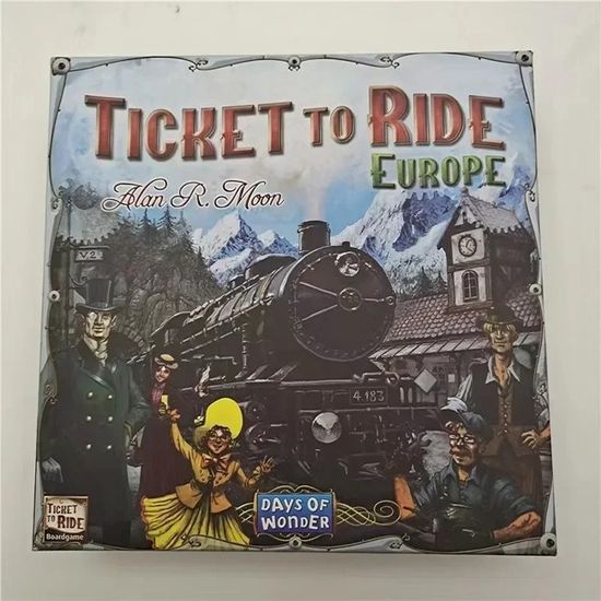 Jeu de société Ticket to Ride édition 10ème anniversaire version