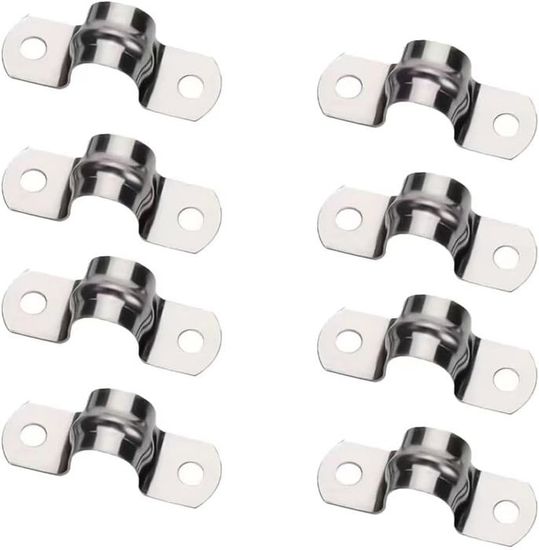U Tube Pince, 10 Pièce Acier Inoxydable U Tube Pince, Collier Serrage U Tube Pince, 10 Pièce Acier Inoxydable U Tube Pince, Collier Serrage