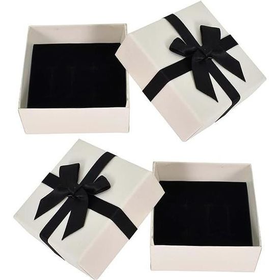 Panier Cadeau Lot De 2 Petites Boîtes Cadeaux Pour Bijoux