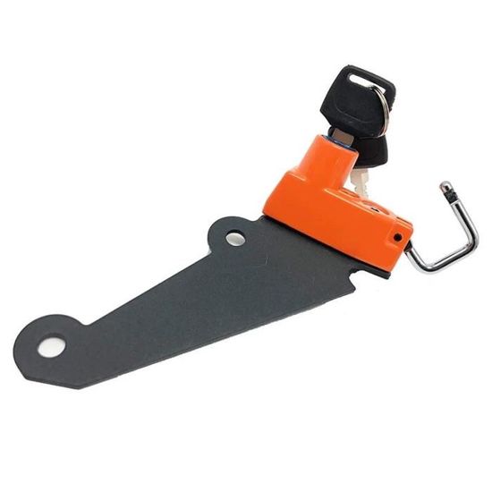 1 De Crochet De Suspension De Verrouillage De Casque De Universelle Et 2 Cles 81088875