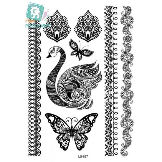 Tatouage Temporaire Ephemere Realiste Canard Mandala Achat Vente Tatoo Bijou De Corps Tatouage Temporaire Cdiscount