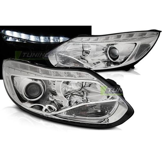 Jeu De Phares Gauche Droit Pour Ford Focus C-Max H7/H1 De 10/2003 à 02/2007