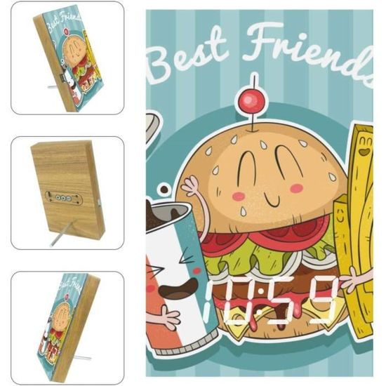 Burger horloge top