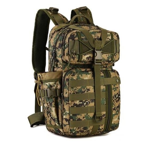 HUNTVP Sac à Dos Tactique 15L Militaire - Petit Sac Randonnée Molle, École, Travail, Voyage, Camping Outdoor