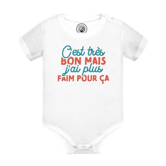 YONACREA - Body Bébé Manches Courtes - Que la Corse soit avec toi - Humour - 3 Mois