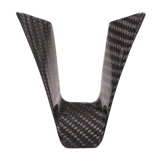 LAR Panneau De Bouton De Lève‑Vitre En Fibre De Carbone 2Pcs Pour
