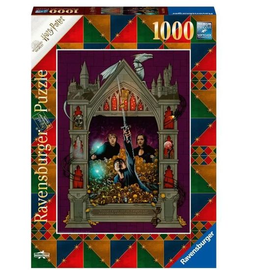 Puzzle 1000 pièces : Harry Potter et les reliques de la mort 2 Coloris Unique