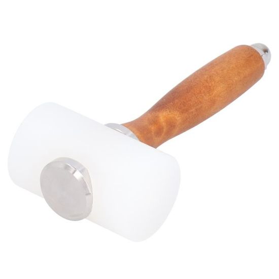 Marteau À Découper En Cuir, Maillet En Cuir, Avec Manche En Bois Pour