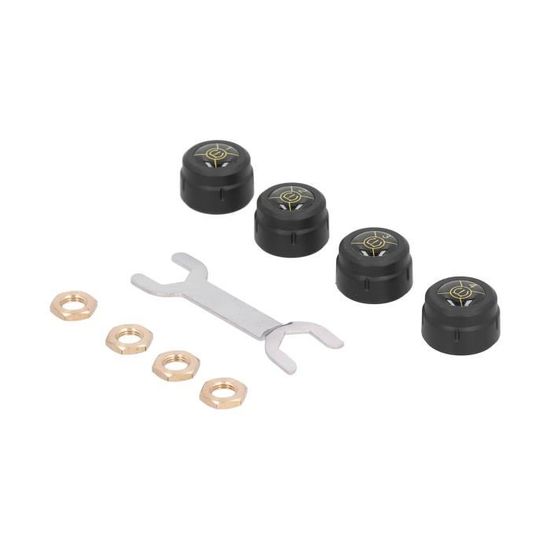 Contrôle Pression Pneus Lescars | Système TPMS 12V Allume-cigare Avec écran Et Capteurs Sans Fil - 8
