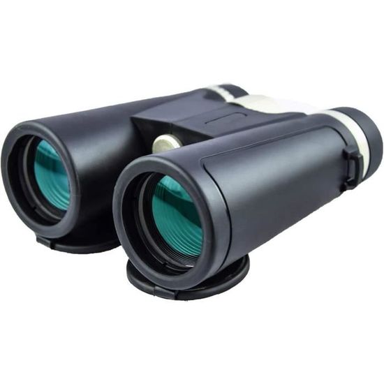 Jumelles 10x42 Puruxe Pour Observation Oiseaux, Voyage, Chasse, Concerts - Lentilles Multicouches, étanches IPX7, Noir