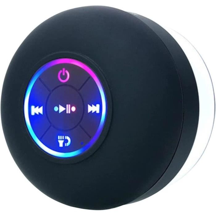 Radio Douche Étanche IPX7 - Haut-Parleur FM Portable Pour Salle De Bain
