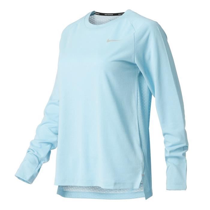 T shirt nike femme bleu deals