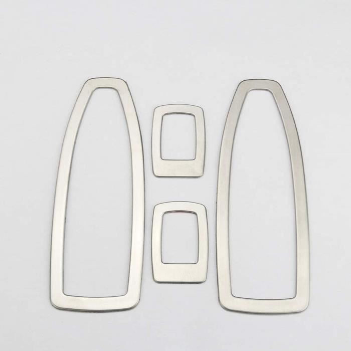 Ensemble de cadre de commande de bouton de porte de lève-vitre en acier inoxydable accessoires de voiture pour série 3 f30 2013-2018