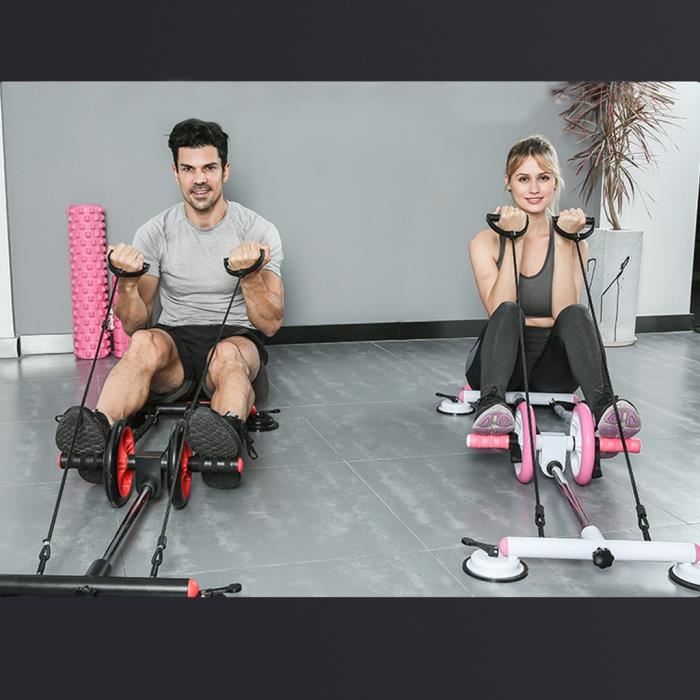 Sunny Health & Fitness Twist Stepper Machine avec bandes de résistance